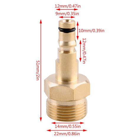 Adapter M Hochdruckreiniger Quick Connect Stecknippel