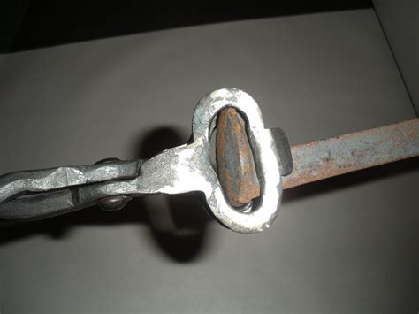 Railroad Spike Head Tongs From Foxwoodforge On Etsy Studio