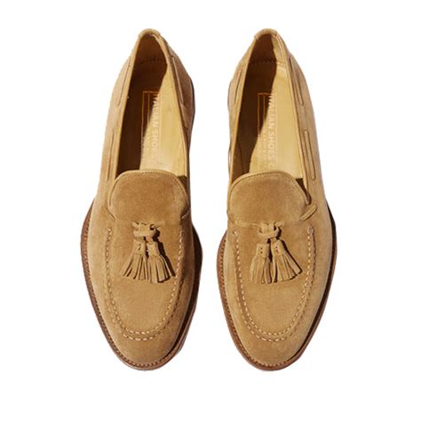 Tassel Suede Leather Loafer Italian Shoes