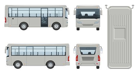 Bus Top View Vector Images (over 600)