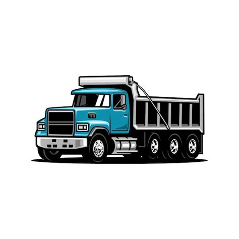 Premium Vector Dump Truck Illustration Vector