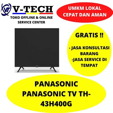 PANASONIC TV LED LCD TH 43H400G