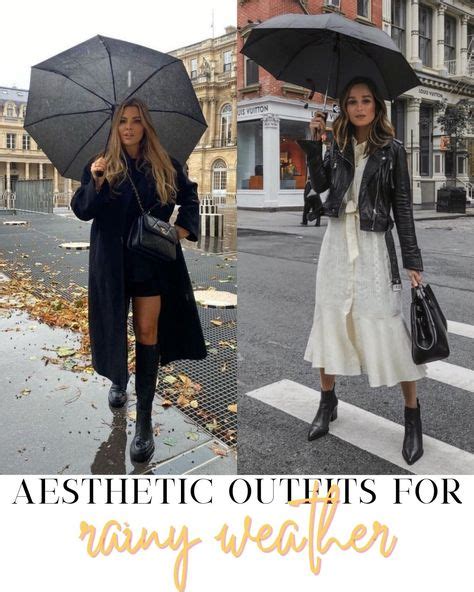 25 Practical And Cute Spring Rainy Day Outfits - ljanestyle