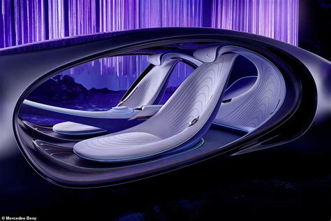 Mercedes Creates Vision Avtr Car With Jellyfish Joystick And Screen