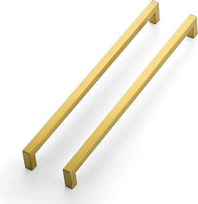 Redunest Cabinet Pulls Gold Cabinet Handles 5 Pack 13 4 5 Inch Square