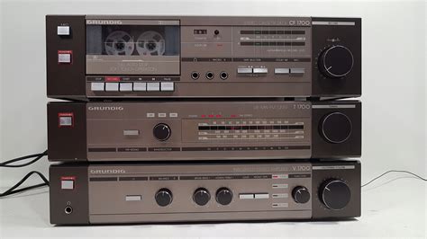 WZMACNIACZ GRUNDIG V1700 ZESTAW SYSTEM 1700 SANYO JA 220