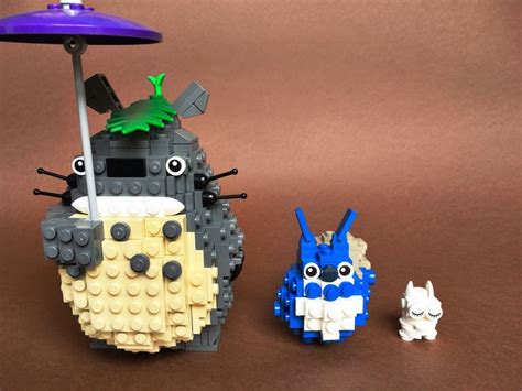 Totoro family | Cool lego creations, Totoro, Lego creations