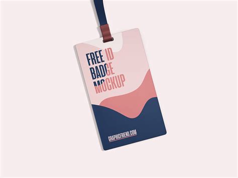 Free ID Badge Mockup on Behance