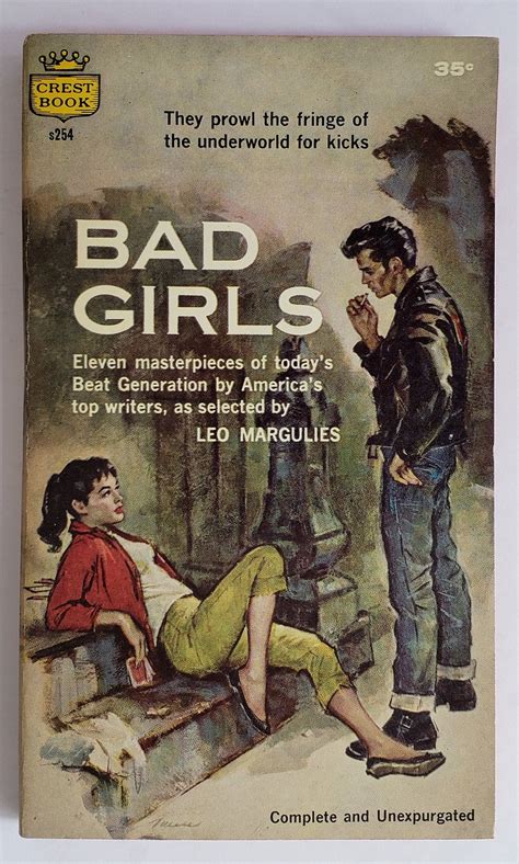 Bad Girls By Leo Margulies 1958 Vintage Paperback Sleazy Pulp Etsy