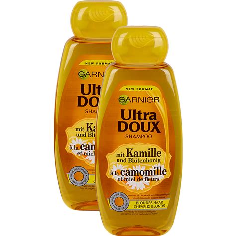 Achat Garnier Ultra Doux Shampooing Camomille Et Miel De Fleurs