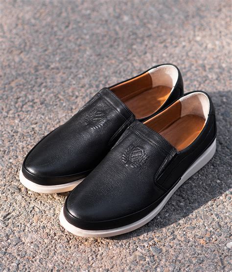 Joe Men's Black Leather Loafer