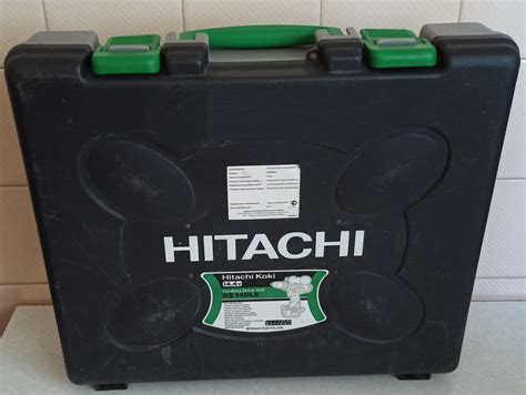 Мощный оригинальный японский шуруповерт hitachi 14v в кейсе