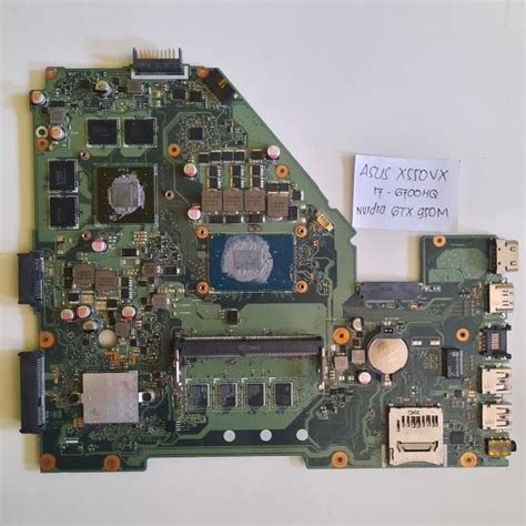 Jual ALP MAINBOARD MOTHERBOARD LAPTOP ASUS X550V X550VX MOBO MATI I7