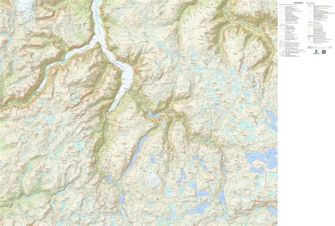 Municipality of Aurland map by The Norwegian Mapping Authority - Avenza ...