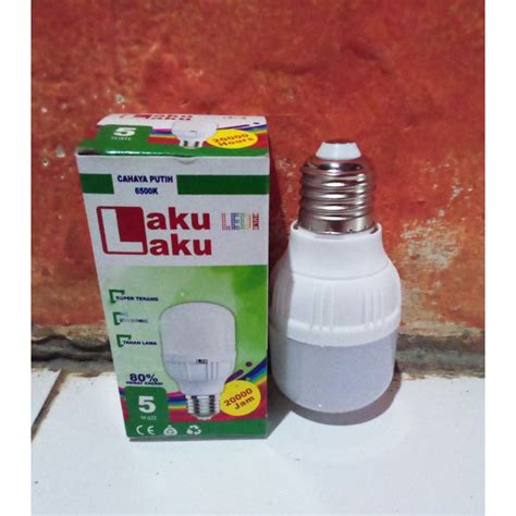 Jual Lampu Led Putih Laku Laku 5 Watt 1 Pcs Shopee Indonesia