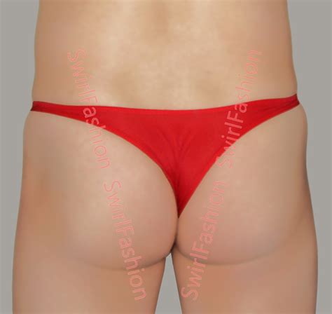 K E Mens Sexy Mini Tanga Bikini Underwear Soft Smooth Silky Tricot Knit Ebay