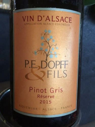 Dopff Fils R Serve Pinot Gris Vivino Us