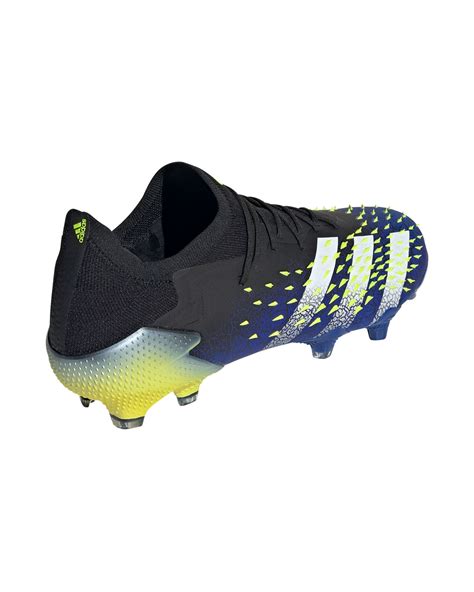 Botas De F Tbol Adidas Predator Freak Low Fg Negro Azul