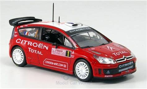 Modellautos Citroen C4 WRC 1 18 Solido WRC No 1 Loeb Elena Rallye Monte