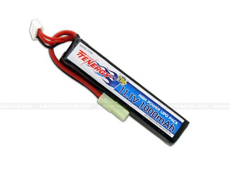 Tenergy 111v 1000mah 20c Lipo Stick Battery