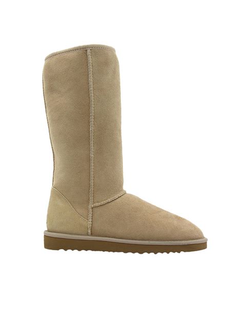 Ugg Boot Classic Tall Boots In Beige Sand Lyst