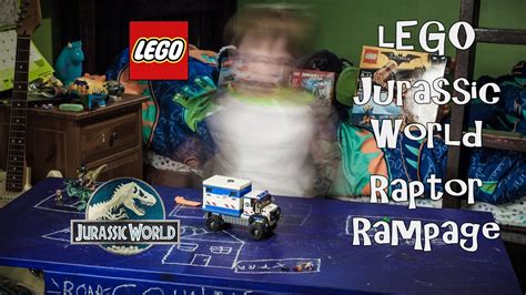 Lego Jurassic World Raptor Rampage Unboxing And Speed Build 75917