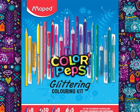 Kit de coloriage scintillant 31 pièces Maped France