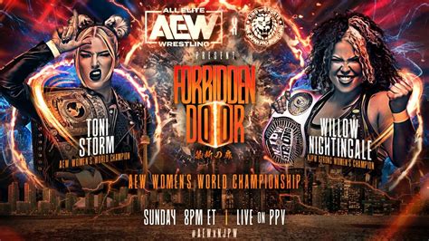 Aew X Njpw Forbidden Door 2023 Card How To Watch Predictions