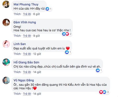 Đăng ảnh mặc bikini sexy Hà Kiều Anh được nhiều nghệ sĩ gọi là hoa hậu của các hoa hậu
