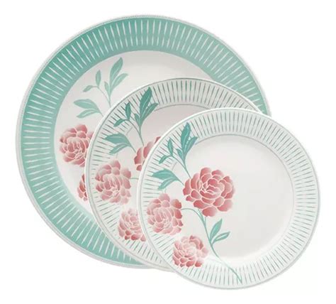 Set De Platos Planos Y Postres Donna Bloom Ox Mercadolibre