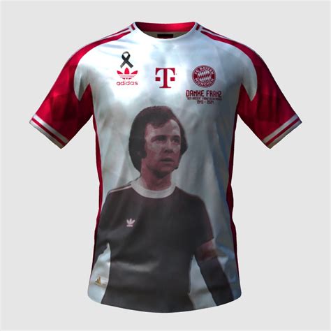 FC Bayern Munchen Beckenbauer Tribute Concept FIFA 23 Kit Creator