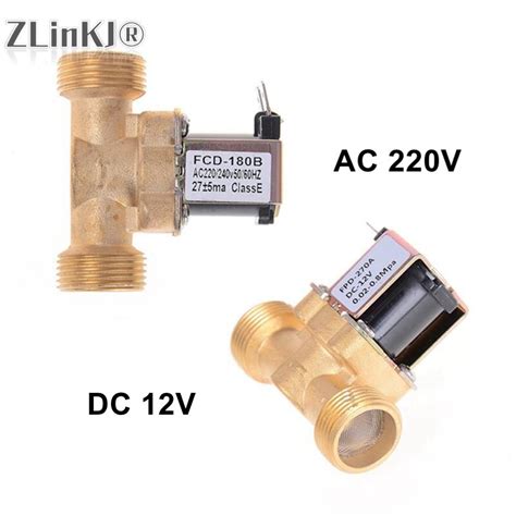 V Lvula Solenoide El Ctrica De Lat N Piezas Entrada De Aire