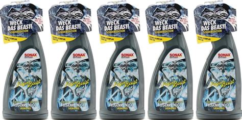 SONAX FelgenBeast Sonderedition Winter 1 l 5x 1l 5 Liter Motoröl