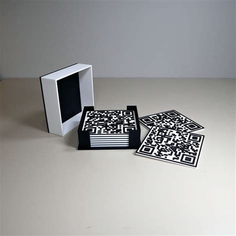 Qr Code Coaster Set Architecture Love It Or Hate It 3d Model By 3dprintbunny On Thangs