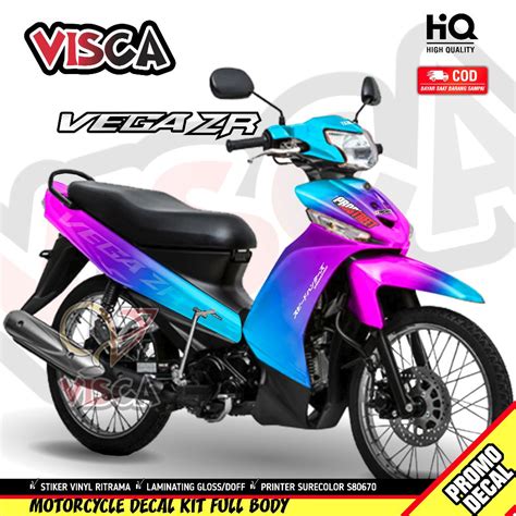 Jual Decal Vega Zr Full Body Stiker Vega Zr Full Body Striping Vega Zr