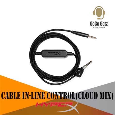 HXS HSDC2 HyperX Cable In Line Control Cloud MIX Black PGMall