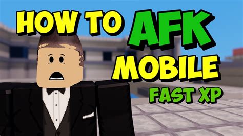 How To Afk Grind On Mobile And Get Xp Roblox Bedwars Youtube