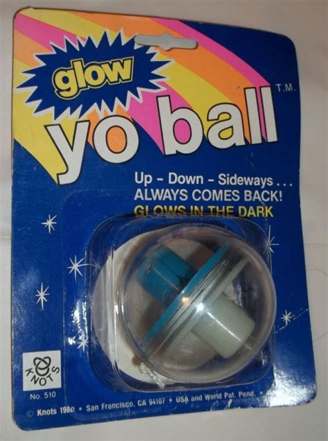 1980s Yo Ball That Glowed👍 I Had A Green And Yellow One😁 In 2023