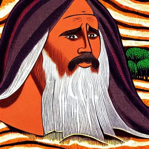 Ethiopian Moses Bible Illustration Openart