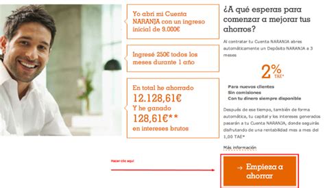 Cuenta Naranja De ING Comparativa De Cuentas