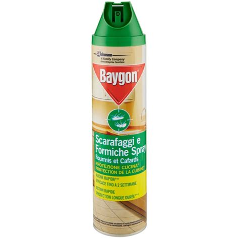 Insetticida Baygon Ml Scarafaggi E Formiche Spray Extra Precision