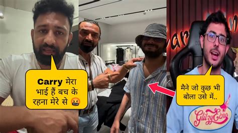 Rajat Dalal On Carry Minati Vs Ajaz Khan Matter🤬 Rajat Dalal Angry On