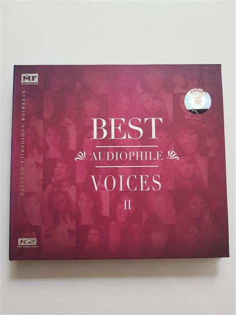 Reserved CD Best Audiophile Voices II K2 Technology Hobbies Toys