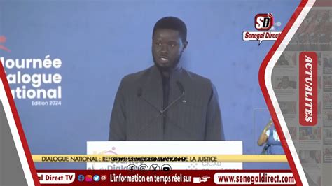 Assises de la justice L intégralité du discours du Pr Bassirou