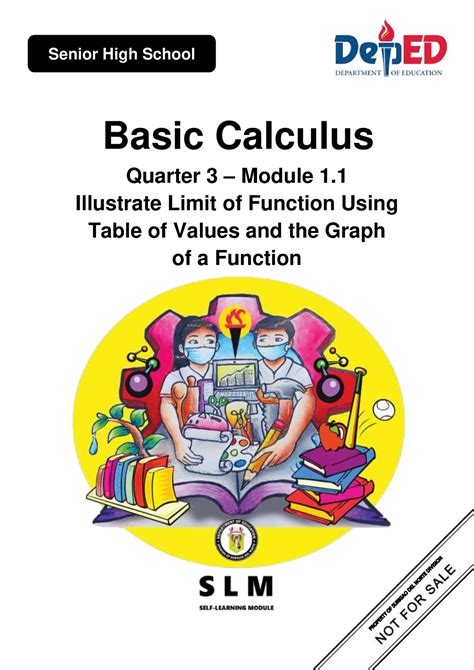 Basic Cal Q3 1 Basic Calculus Quarter 3 Module 1 Illustrate