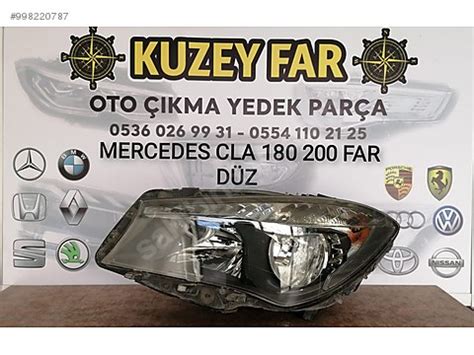 Otomobil Arazi Aracı Elektrik MERCEDES CLA 180 200 FAR DÜZ