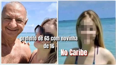 Prefeito Paranaense De Anos Curte F Rias No Caribe Ex Miss De