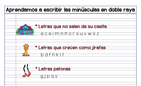 Como Escribir Todas Las Letras Del Abecedario En Doble Raya Material