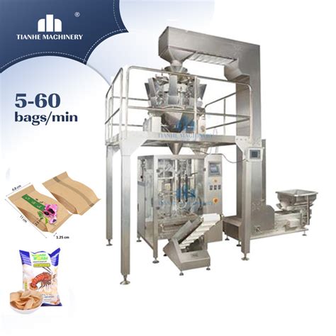 Tianhe Multi Function Multi Head Weigher Packaging Snack Food Vffs