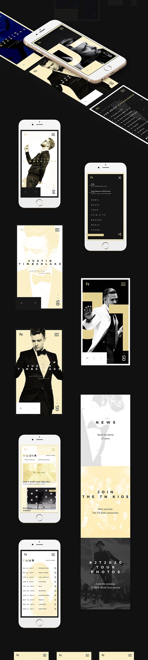 Justin Timberlake on Behance